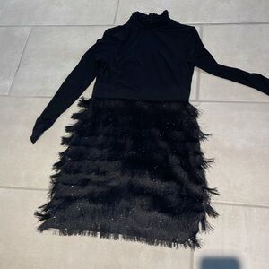 Vince Camuto fringe/flapper dress.